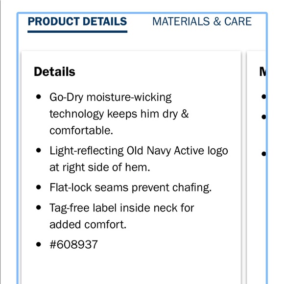 🧨2/$20🧨Old Navy Active Long-Sleeved Base Layer - Picture 8 of 10